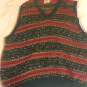 Men's Multicolor Sweater Vest